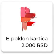 Korporativna e-poklon kartica - 2000 RSD