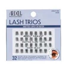 Individualne trepavice sa čvorićima - Trio Black kratke