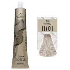 Intenzivne plave nijanse - farba za kosu 100 ml - Pepeljasta svetloplava 11/01