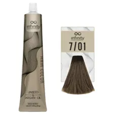 Prirodne hladne nijanse - farba za kosu 100 ml - Hladna prirodna plava 7/01