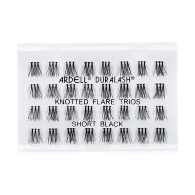 Individualne trepavice sa čvorićima - Trio Black kratke