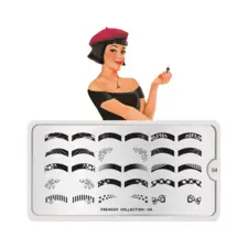 Šablon za pečate MOYOU Frency 04