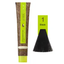 Prirodne nijanse - farba za kosu 100 ml - Crna 1