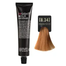 Bakarne nijanse - farba za kosu 100 ml - Bakarno zlatna svetloplava 8.34