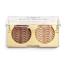Paleta za konturisanje i hajlajt REVOLUTION PRO Sculpt and Glow 4g - Savanna Nights