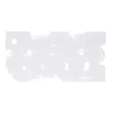 Airbrush šablon za nokte USA - USA 11