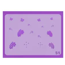 Šablon za nokte PMMA - PMMA 51