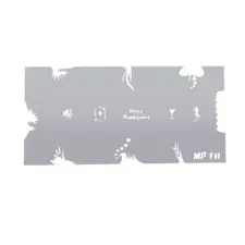 Airbrush šablon za nokte MPF - MPF 11