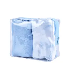 Set kapa za tuširanje i turban Blue Flower