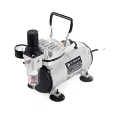 Airbrush Compressor AS18-2 Piston Oil-Free