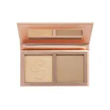 Mini paleta hajlajtera MAKEUP REVOLUTION Glow Soph X Duo 2x4,5g - Cookies and Cream