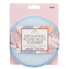 Dvostrani jastučić za piling tela CALA Baby Blue