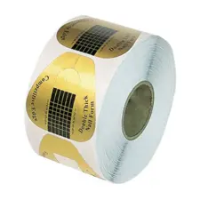 Samolepljivi papirni šabloni za izlivanje noktiju DFN1 rolna 500/1