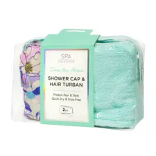 Set kapa za tuširanje i turban - Floral Dreams