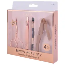 Set pribora za stilizovanje obrva - Brow Artistry Rose Gold