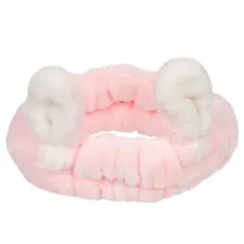 Plišana traka za kosu - Pink Bunny
