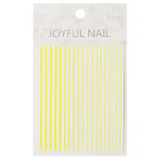 Strip trake za nail art Neon Yellow