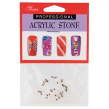 Cirkoni za Nail Art RSH48 1.5mm 48/1 - Braon