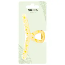 Šnala za kosu INFINITY INF342 spiralna žuta