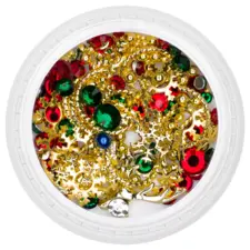 Metalni ukrasi za nokte New Year ZZ15-1