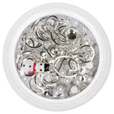 Metalni ukrasi za nokte New Year ZZ15-6