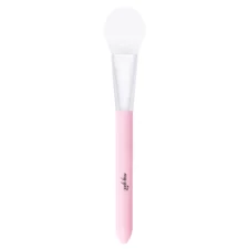 Silikonska četkica za nanošenje maske - zaobljen vrh - Roze