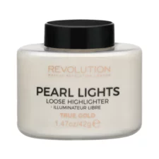 Hajlajter u prahu MAKEUP REVOLUTION Pearl Lights 42g - True Gold