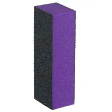 Blok turpija za matiranje noktiju ENS Ljubičasto/Crna 60/60/100