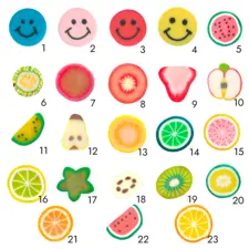 Fimo ukras za Nail Art ASNSGT1