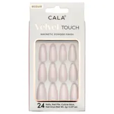 Set press on tipsi CALA Velvet Touch Cateye Pink