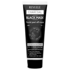 Peel-off crna maska za čišćenje lica REVUELE aktivni ugalj