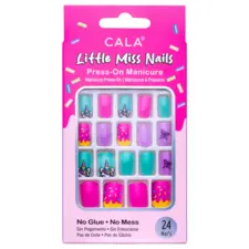 Press on tipse - Liliac & Turquise