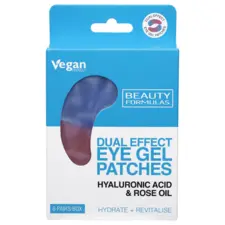 Gel jastučići za predeo oko očiju - hijaluronska kiselina i ulje ruže