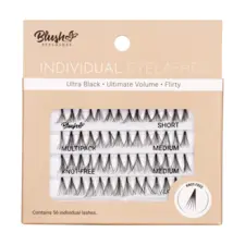 Individualne trepavice bez čvorića - Ultra Black 558