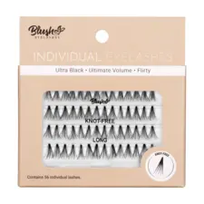 Individualne trepavice bez čvorića - Ultra Black 555