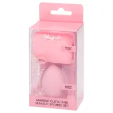 Set za blendovanje i uklanjanje šminke - Roze