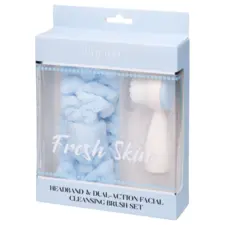 Set traka za kosu i četka za čišćenje lica - Fresh Skin