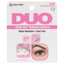 Vodootporni lepak za trepavice Duo Quick-Set - Dark