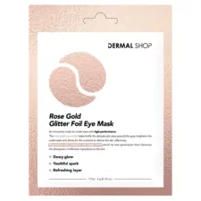 Maska za negu predela oko očiju - Rose Gold Glitter