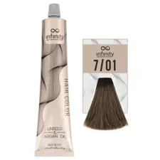 Prirodne hladne nijanse - farba za kosu 100 ml - Hladna prirodna plava 7/01