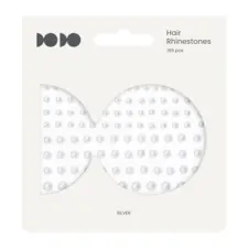 Cirkoni za kosu - biserni - Beli