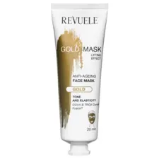 Zlatna maska za zatezanje kože lica - Anti-Age
