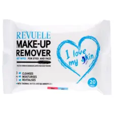 Vlažne maramice za uklanjanje šminke - termalna voda