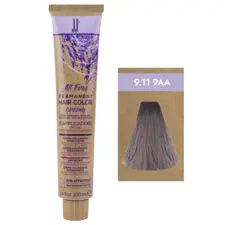 Intenzivne pepeljaste nijanse - farba za kosu All Free 100 ml - 9.11-9AA Intenzivna pepeljasta veoma svetloplava