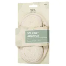 Set sunđera za čišćenje lica i tela Loofah Pads