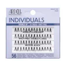 Individualne trepavice bez čvorića ARDELL Double Up Duralash Medium Black