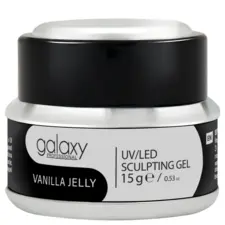 Gradivni gel za nadogradnju noktiju - UV/LED Vanilla Jelly - 15 g
