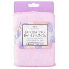 Dvostrani jastučić za piling tela - roze