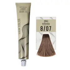 Braon nijanse - farba za kosu 100 ml - Svetla duvan-braon 8/07