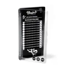 Svilene trepavice za ruski volumen - D kriva 7 dužina